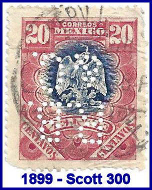 Roberto Boker & Company 1899 perfin